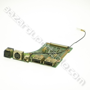 Carte audio avec sorties : optique/S-Vidéo/USB/antenne pour Alienware M17X -R1